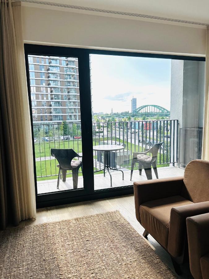 Luxury Waterfront View - BW Apartment River View Belgrado Exterior foto